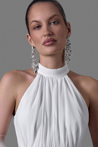 Geometric Crystal Earrings