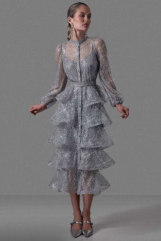 Tiered Two-Piece Dress