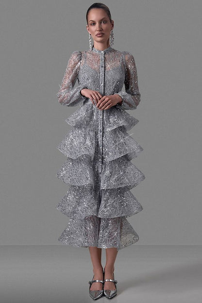 Tiered Two-Piece Dress