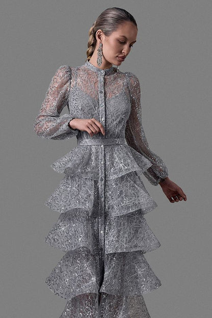 Tiered Two-Piece Dress