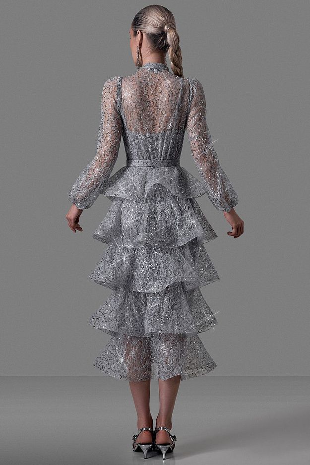 Tiered Two-Piece Dress