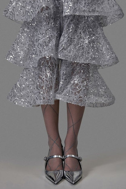 Tiered Two-Piece Dress