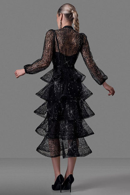 Tiered Two-Piece Dress
