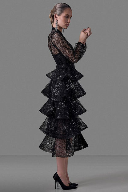 Tiered Two-Piece Dress