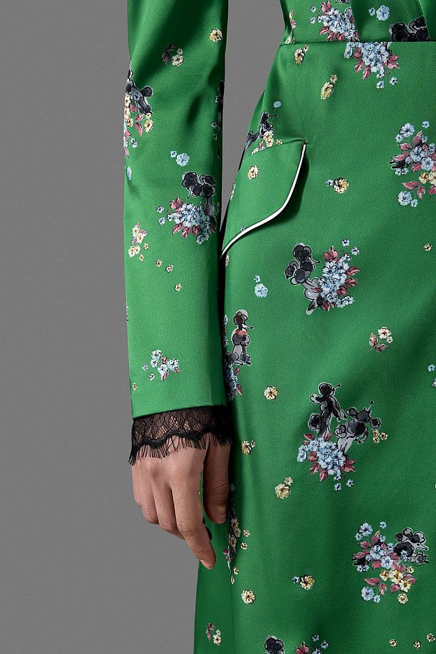 Dress with a Signature Print