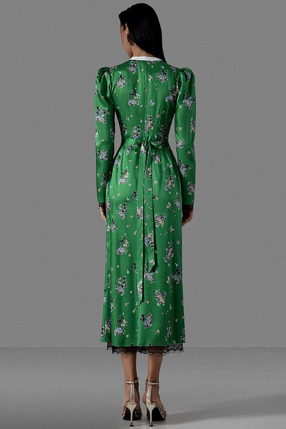 Dress with a Signature Print