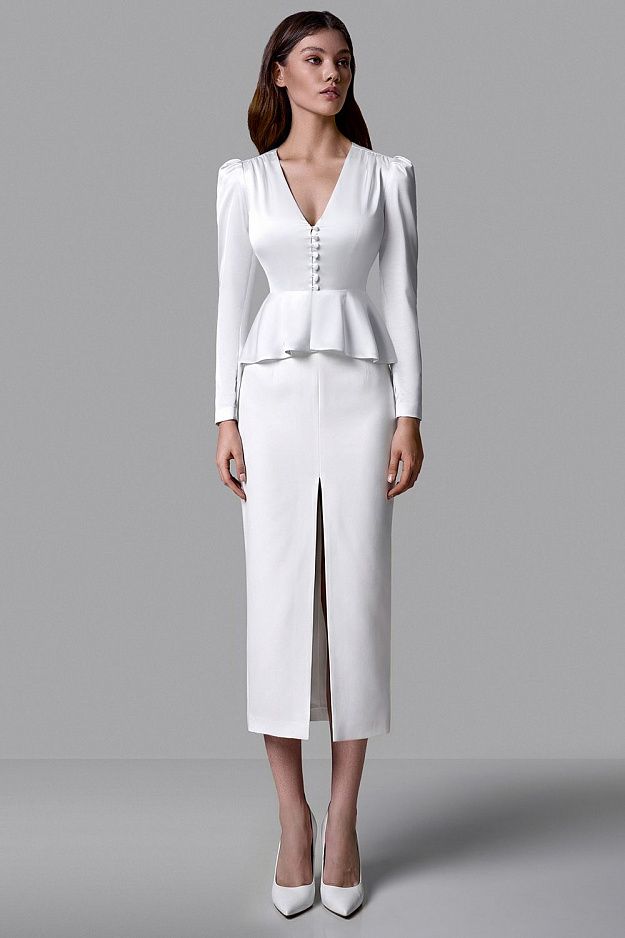 Midi Pencil Skirt