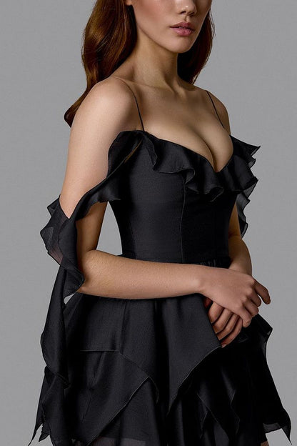 Off-Shoulder Mini Dress