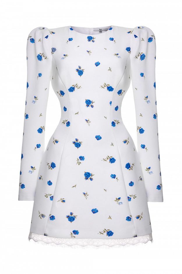 Mini Dress with Heart Back Cut-Out