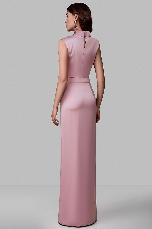 Satin Top With Draping
