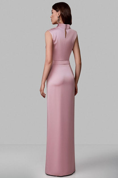 Satin Top With Draping