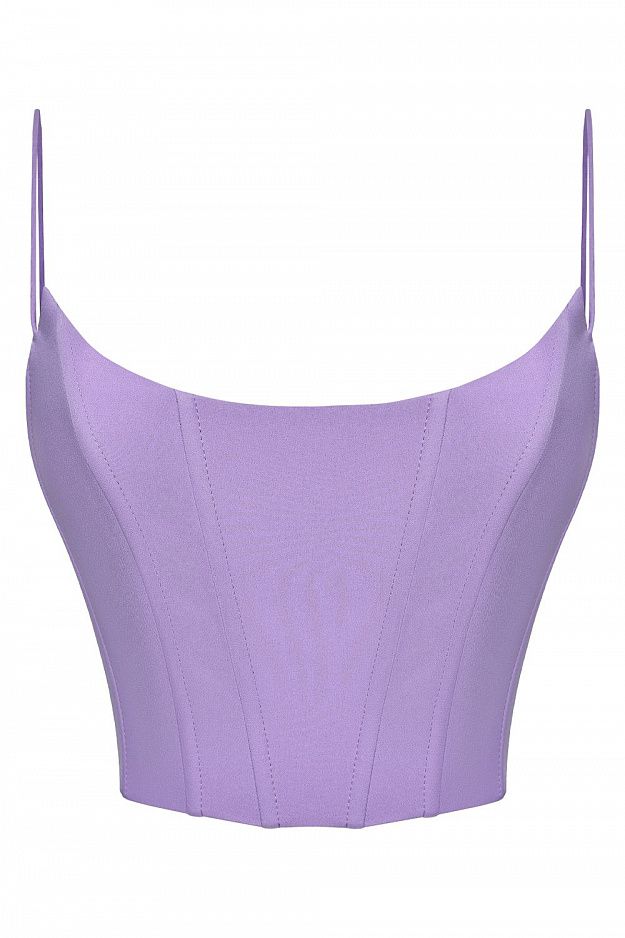 Fitted Corset with Thin Straps