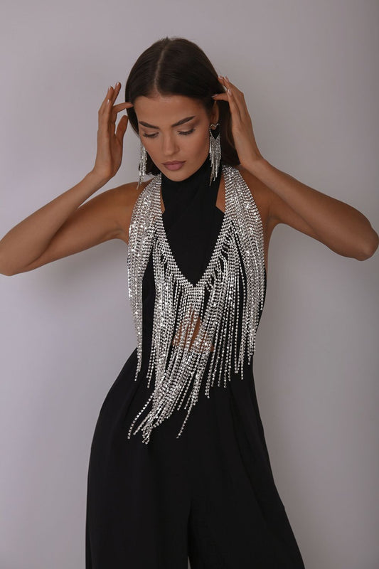 Waterfall Crystal Necklace