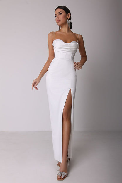Bodycon Drape Maxi
