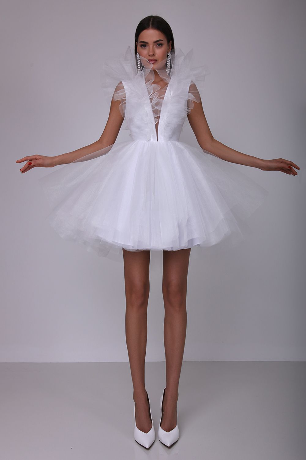 Tulle mini dress
