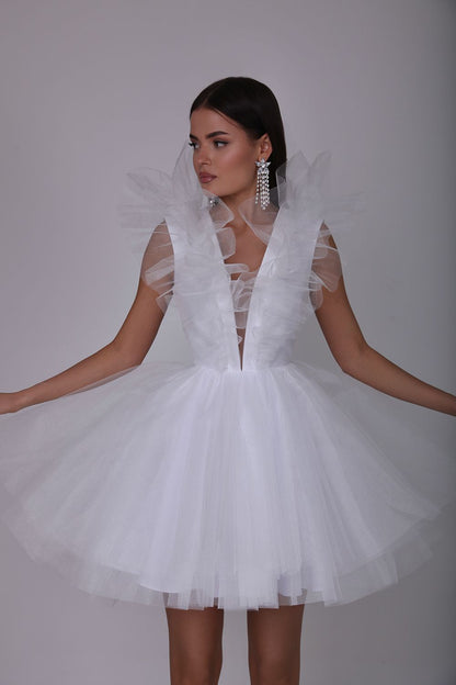 Tulle mini dress