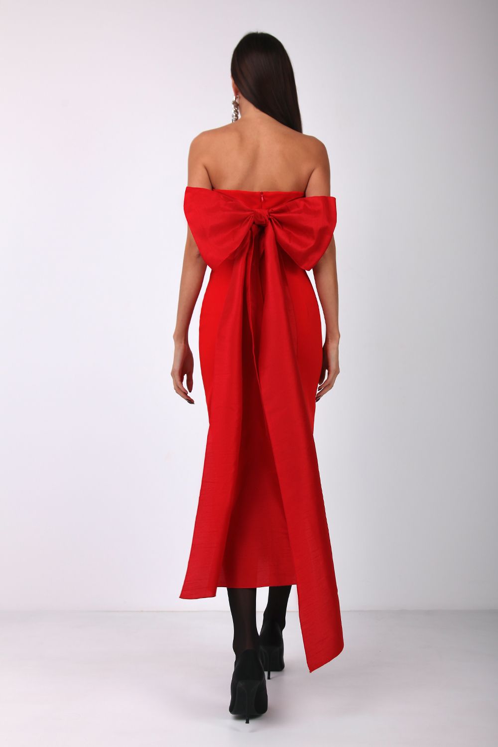 Bow bandeau dress