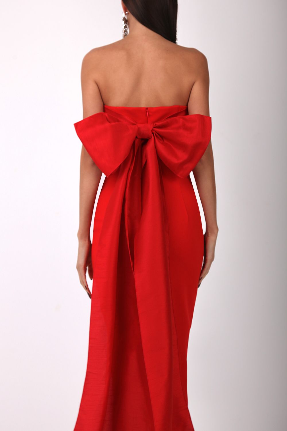 Bow bandeau dress