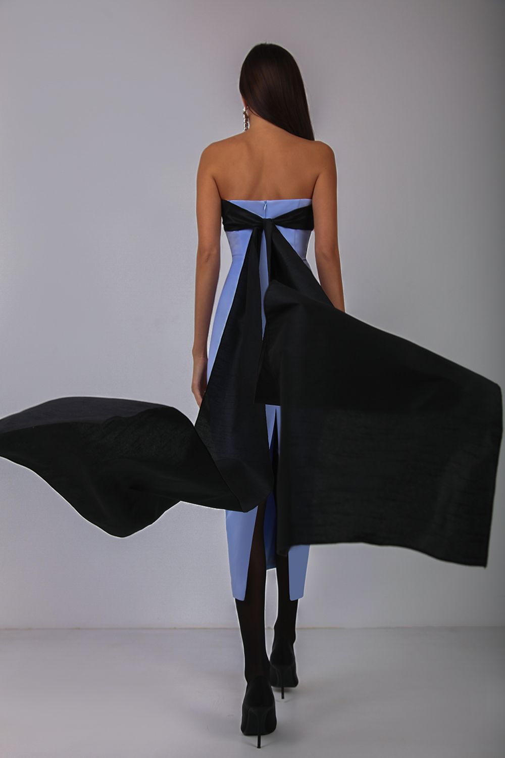 Bow bandeau dress