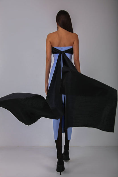 Bow bandeau dress