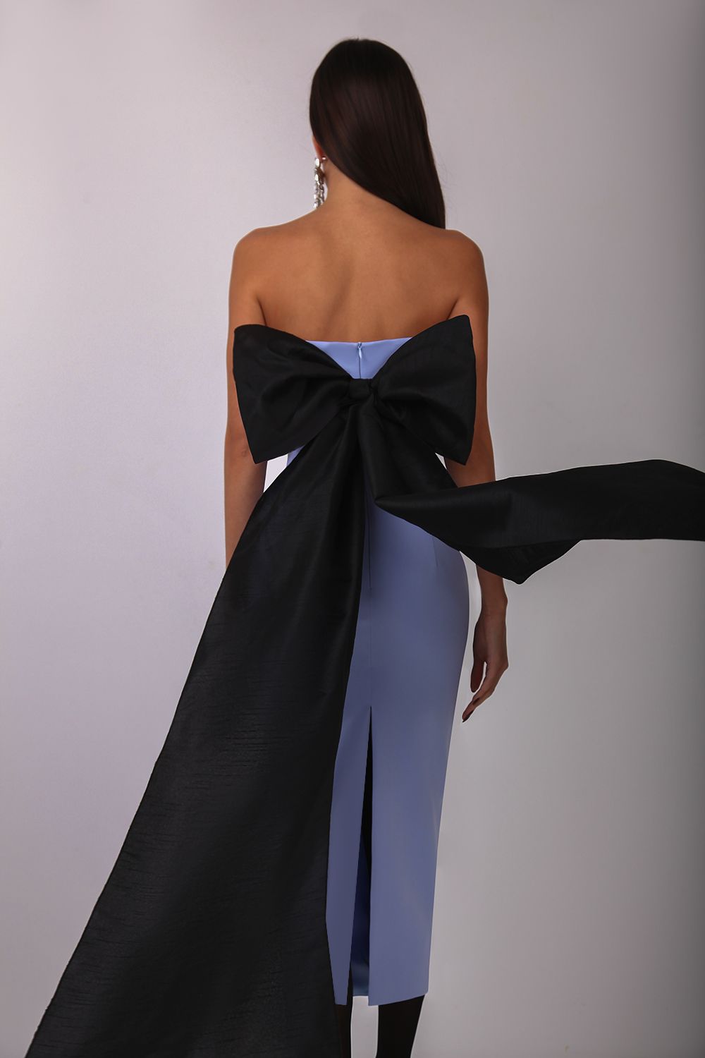 Bow bandeau dress