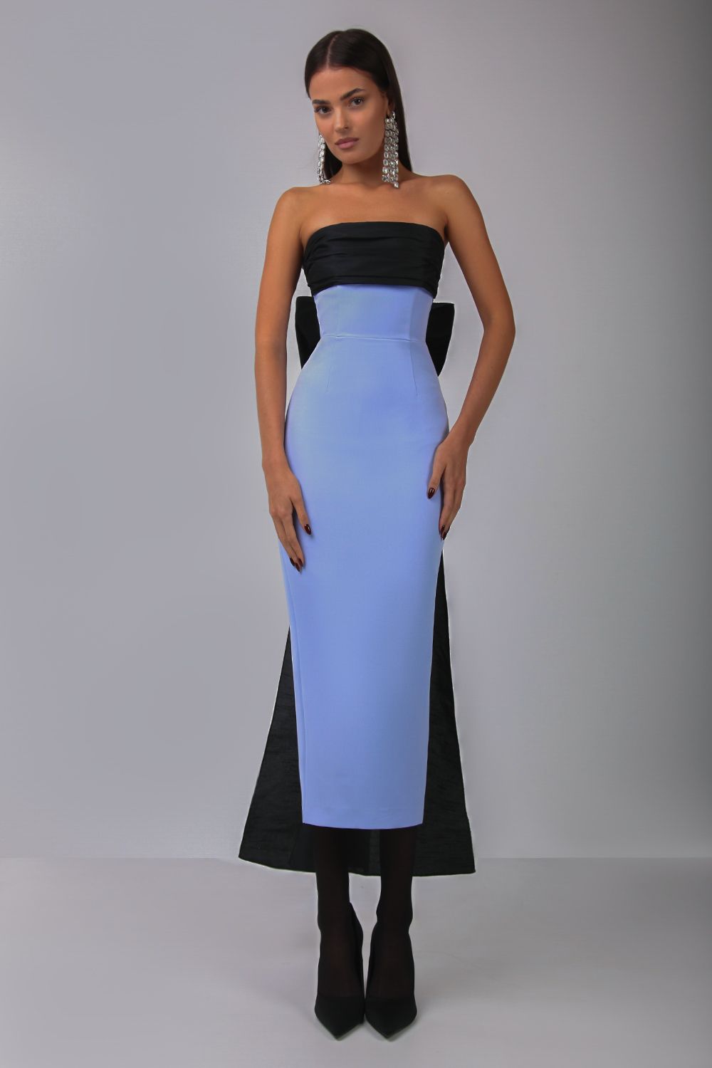 Bow bandeau dress