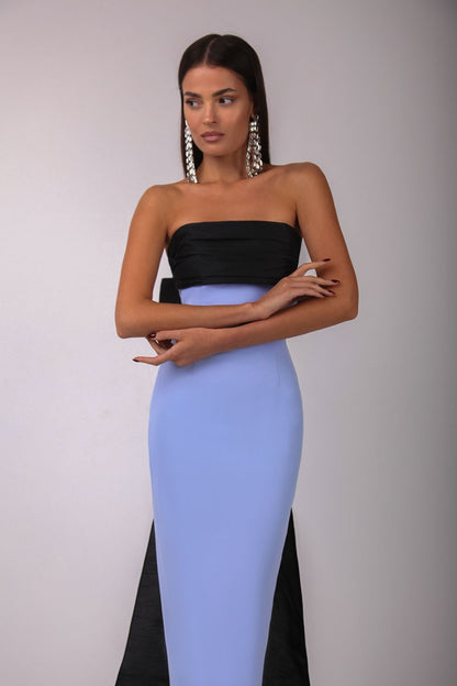Bow bandeau dress