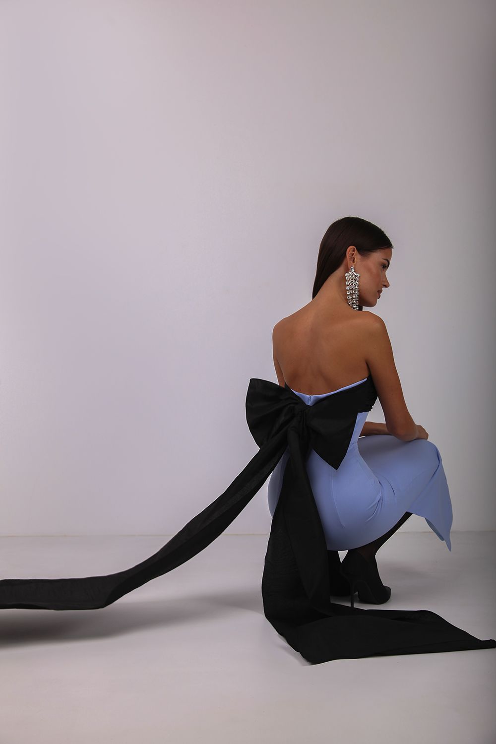 Bow bandeau dress