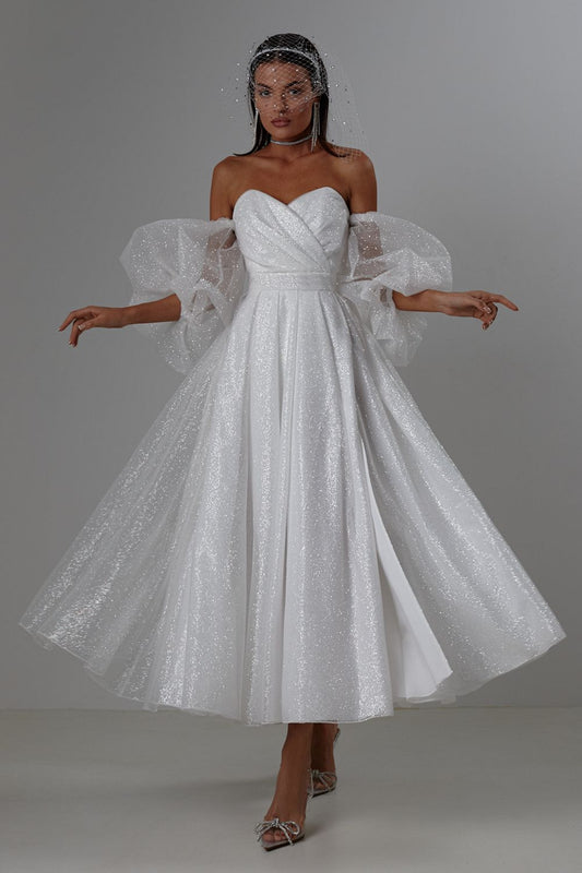 Stardust puff dress