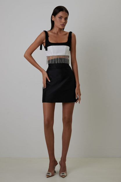 Top with ribbons