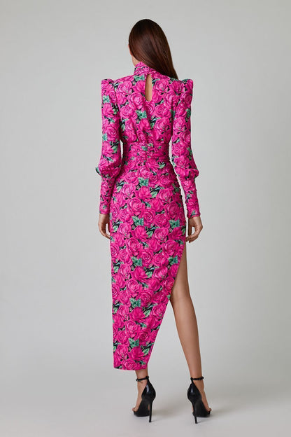 Dress with a Slit