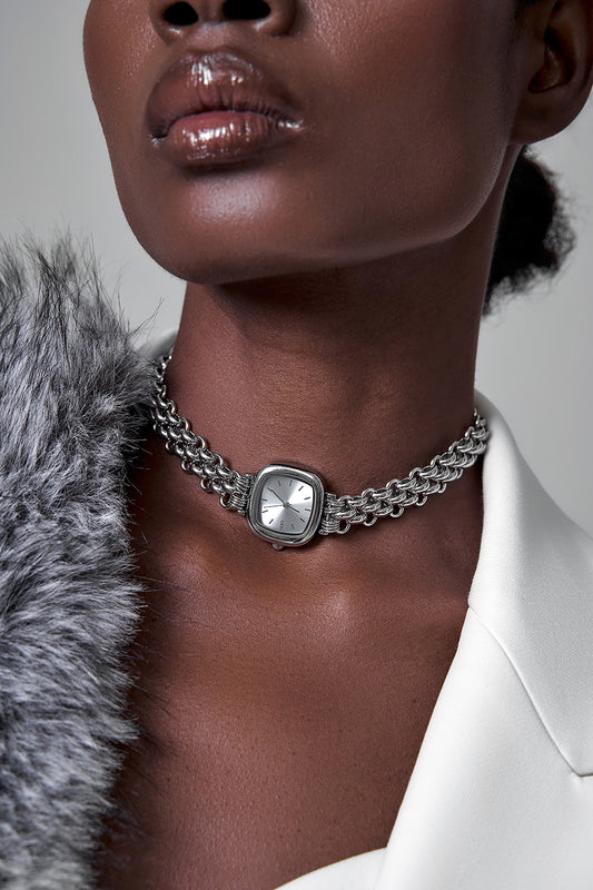 Choker with Watch
