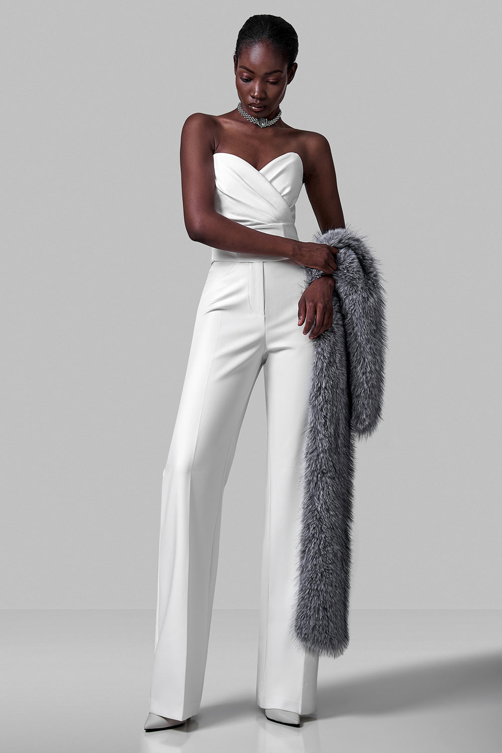 Straight Fit Trousers