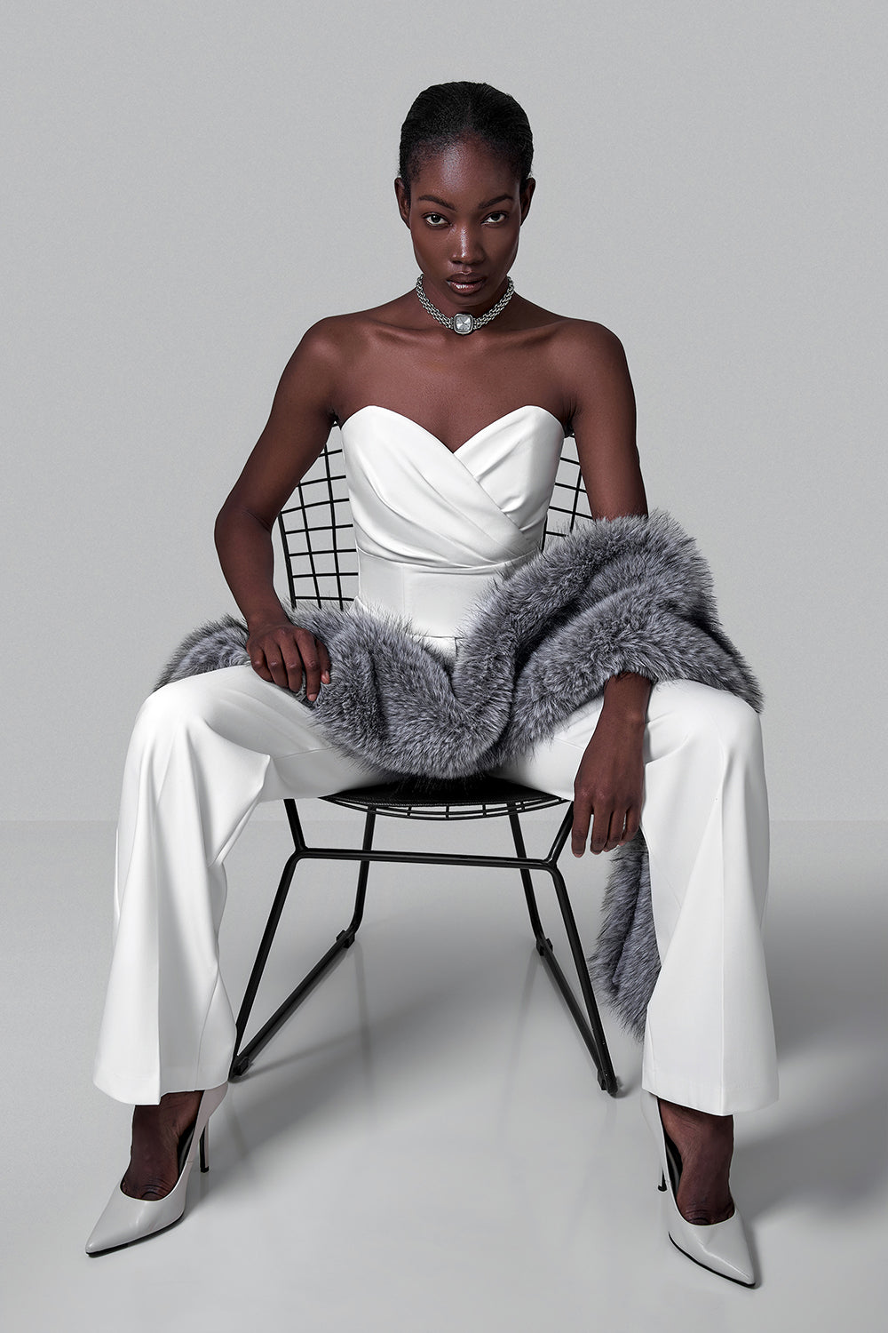 Straight Fit Trousers