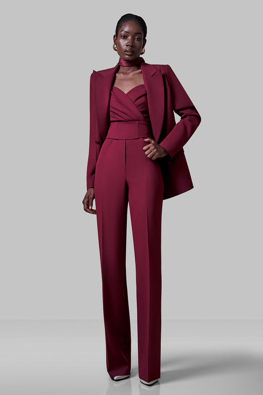 Straight Fit Trousers