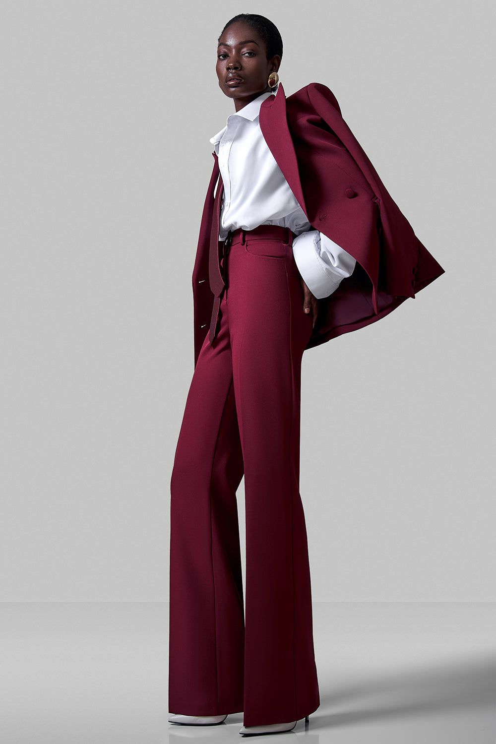 Straight Fit Trousers