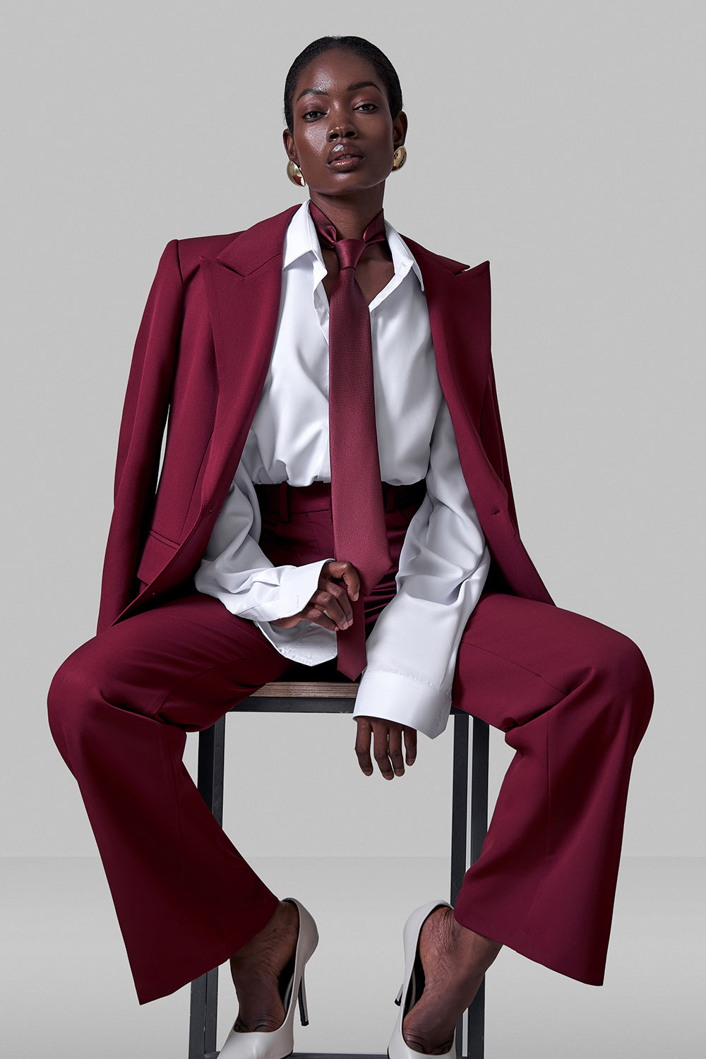 Straight Fit Trousers