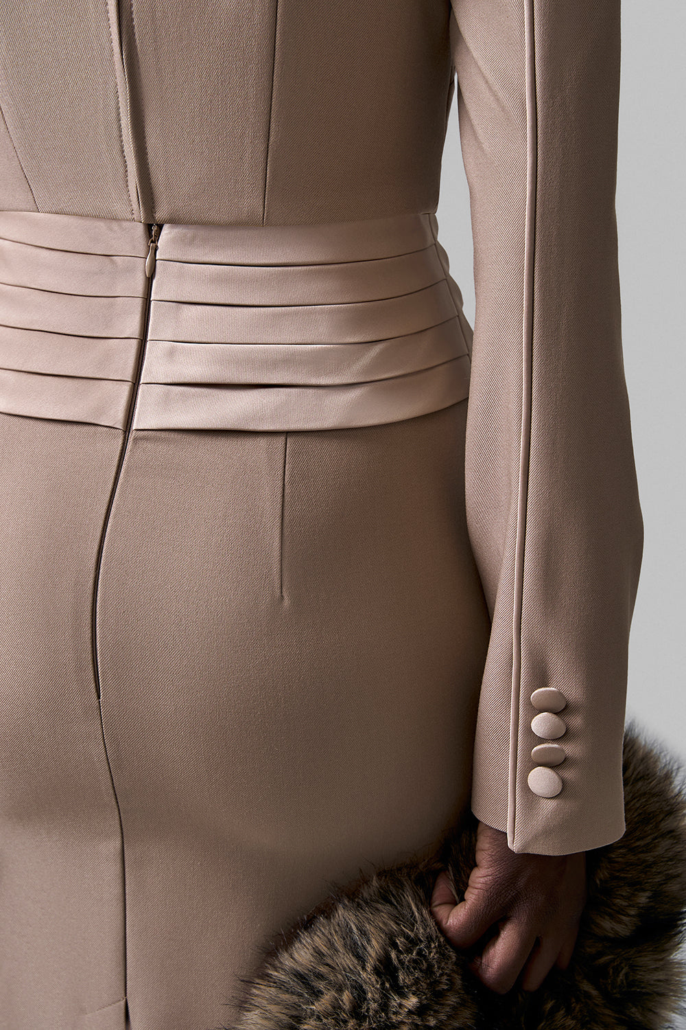 Cropped Tailored Jacket