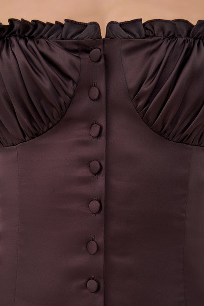 Romantic Corset Mini Dress