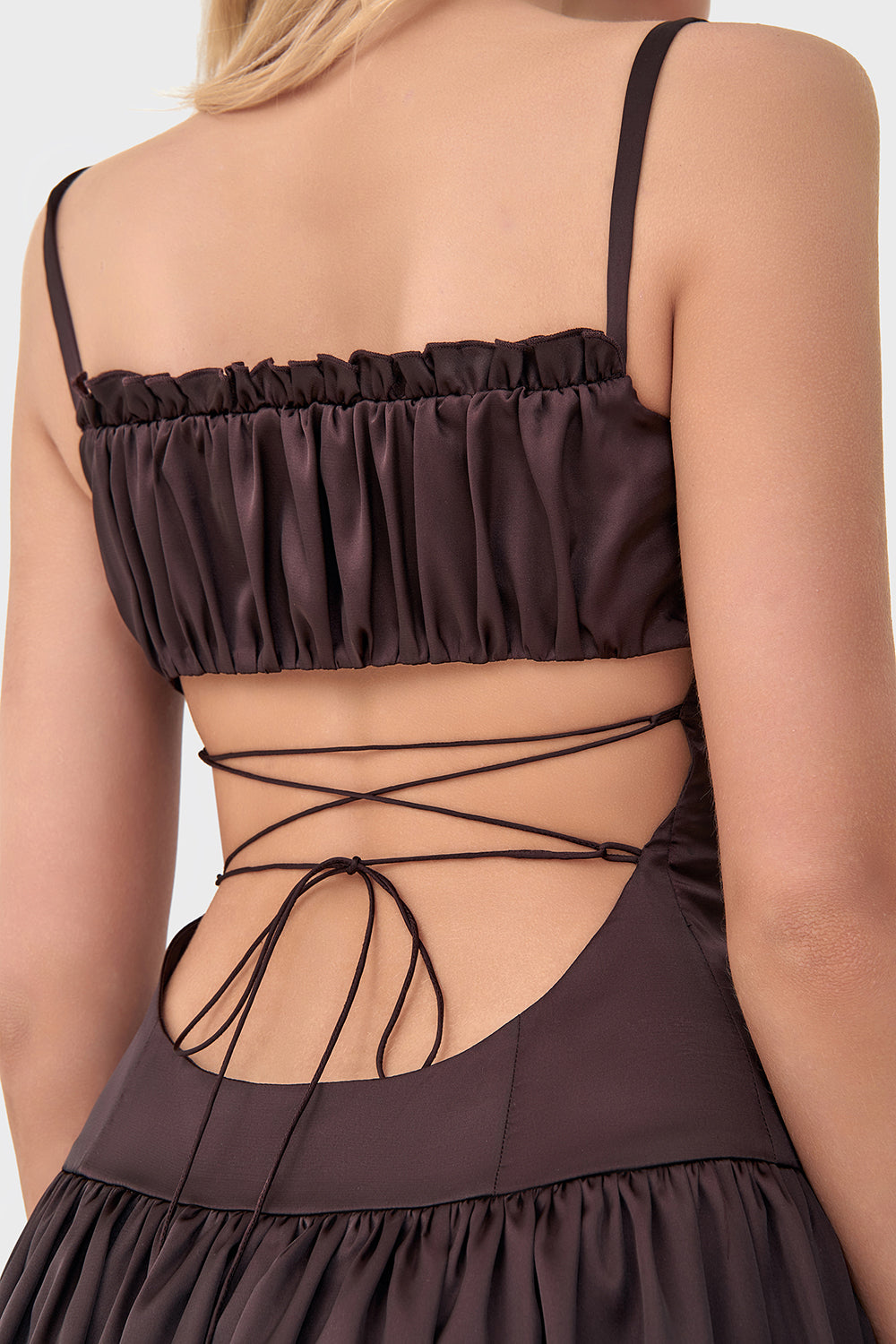 Romantic Corset Mini Dress