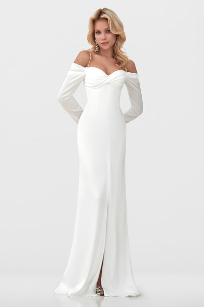 Off-Shoulder Evening Maxi