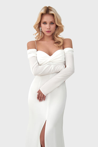 Off-Shoulder Evening Maxi