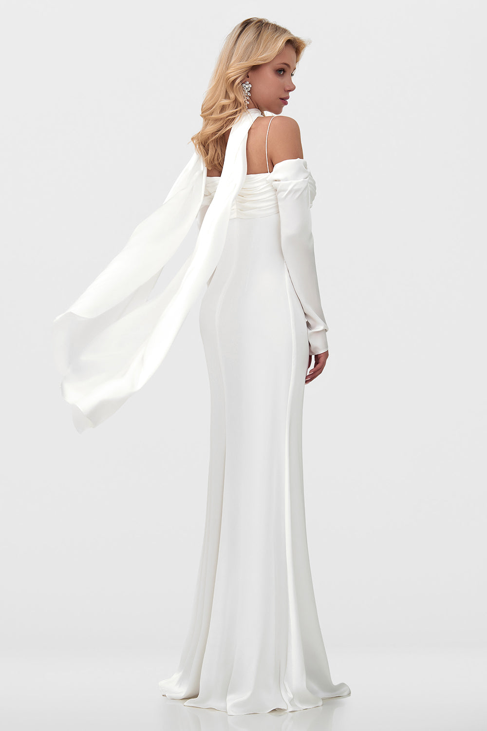 Off-Shoulder Evening Maxi