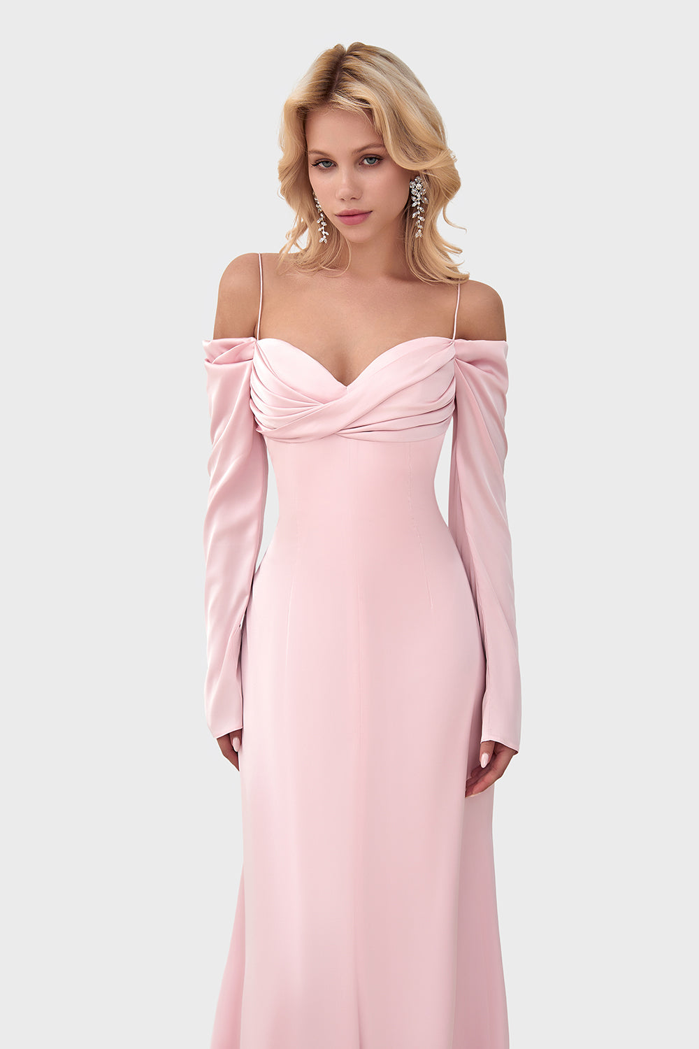Off-Shoulder Evening Maxi