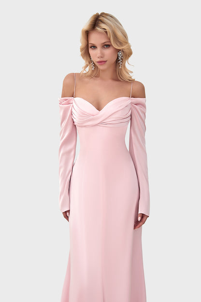 Off-Shoulder Evening Maxi