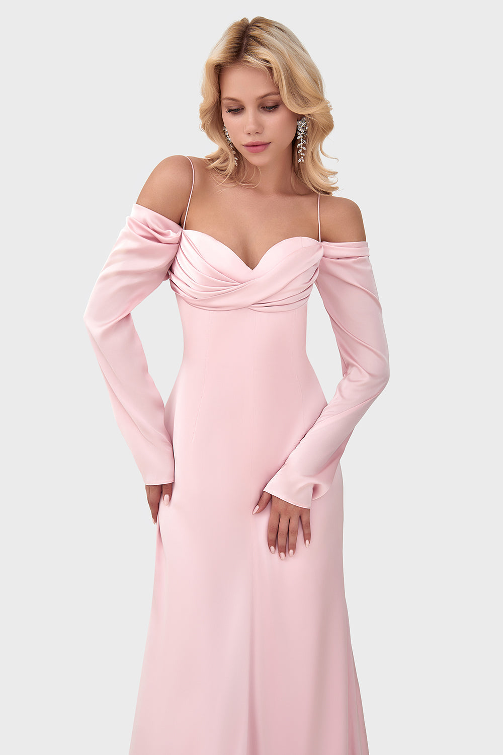 Off-Shoulder Evening Maxi
