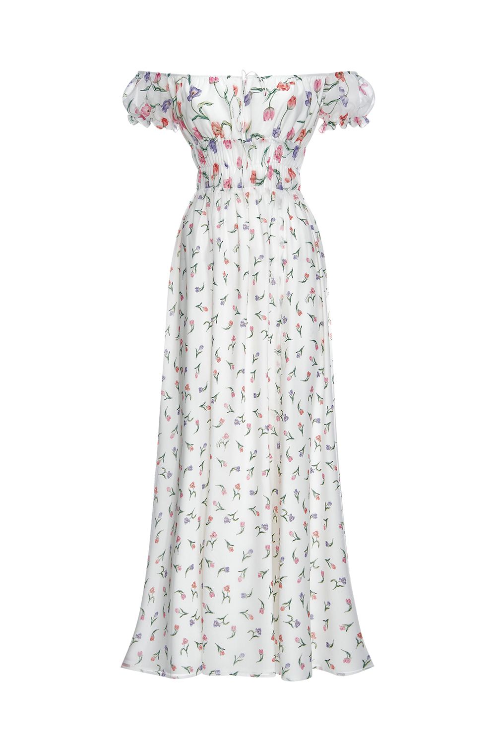 Off-Shoulder Ruffle Dress