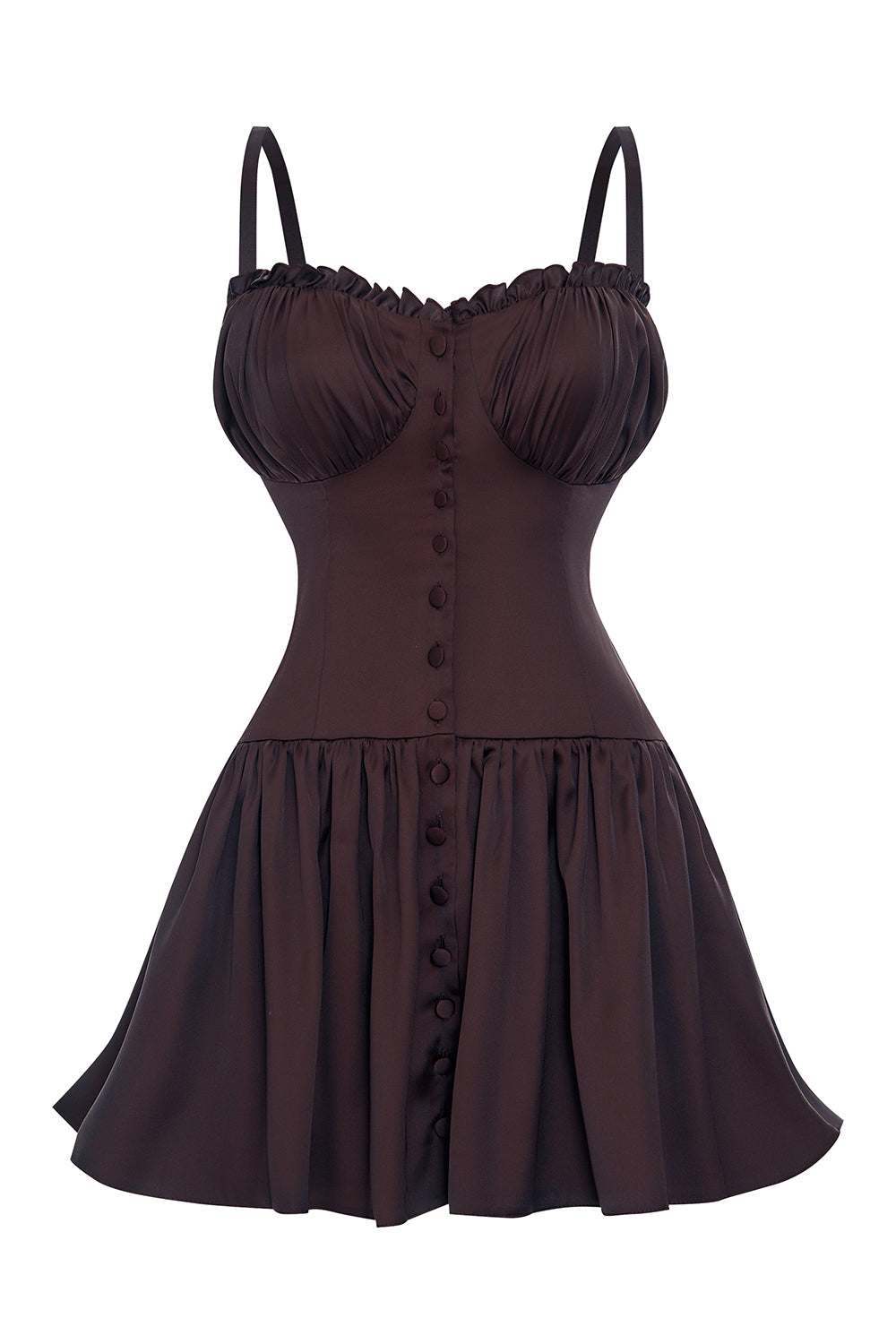Romantic Corset Mini Dress
