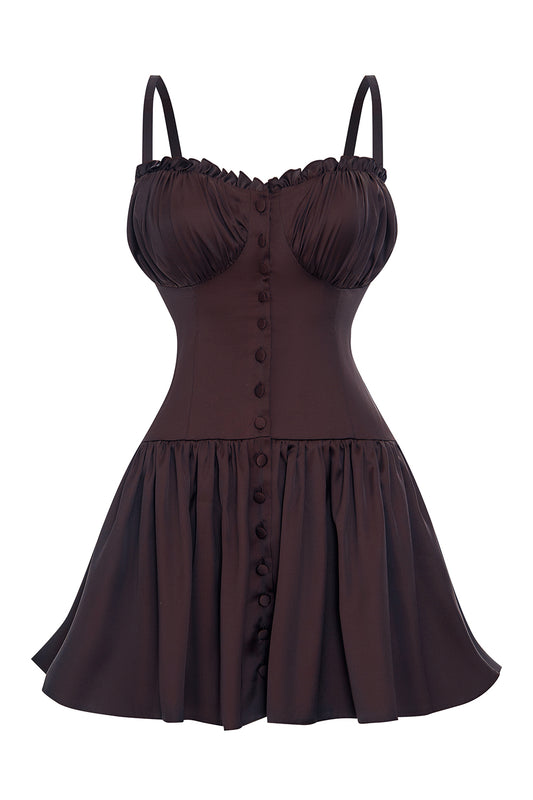 Romantic Corset Mini Dress