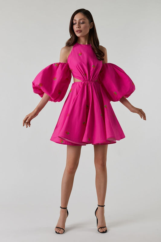 Cotton Cut-Out Dress